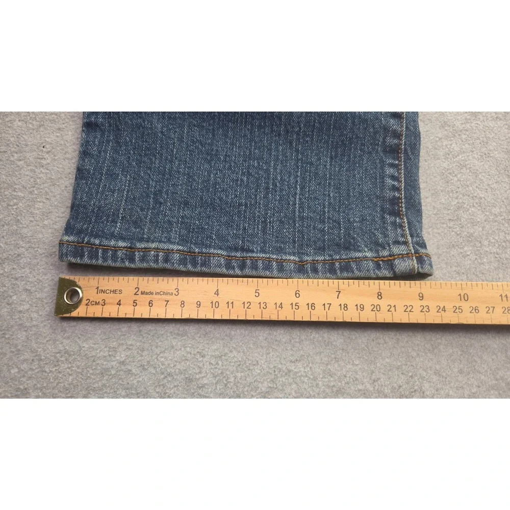 Lucky Brand Josie Jeans Womens 31 (Tag 34x31)Blue Mid Rise Bootcut Denim Stretch